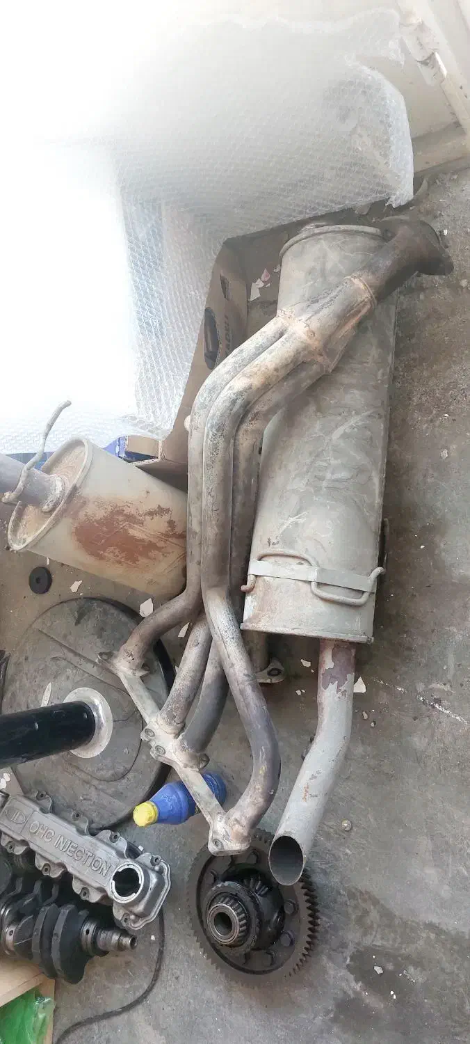 هدرز و منبع اگزوز سمند پژو|قطعات یدکی و لوازم جانبی|مسجد سلیمان, |دیوار