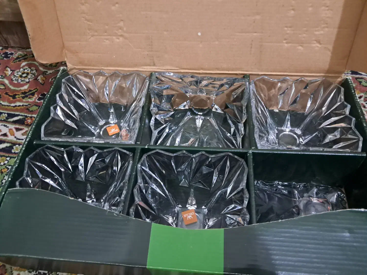 ۶ عدد کاسه|ظروف سرو و پذیرایی|شیراز, درکی|دیوار