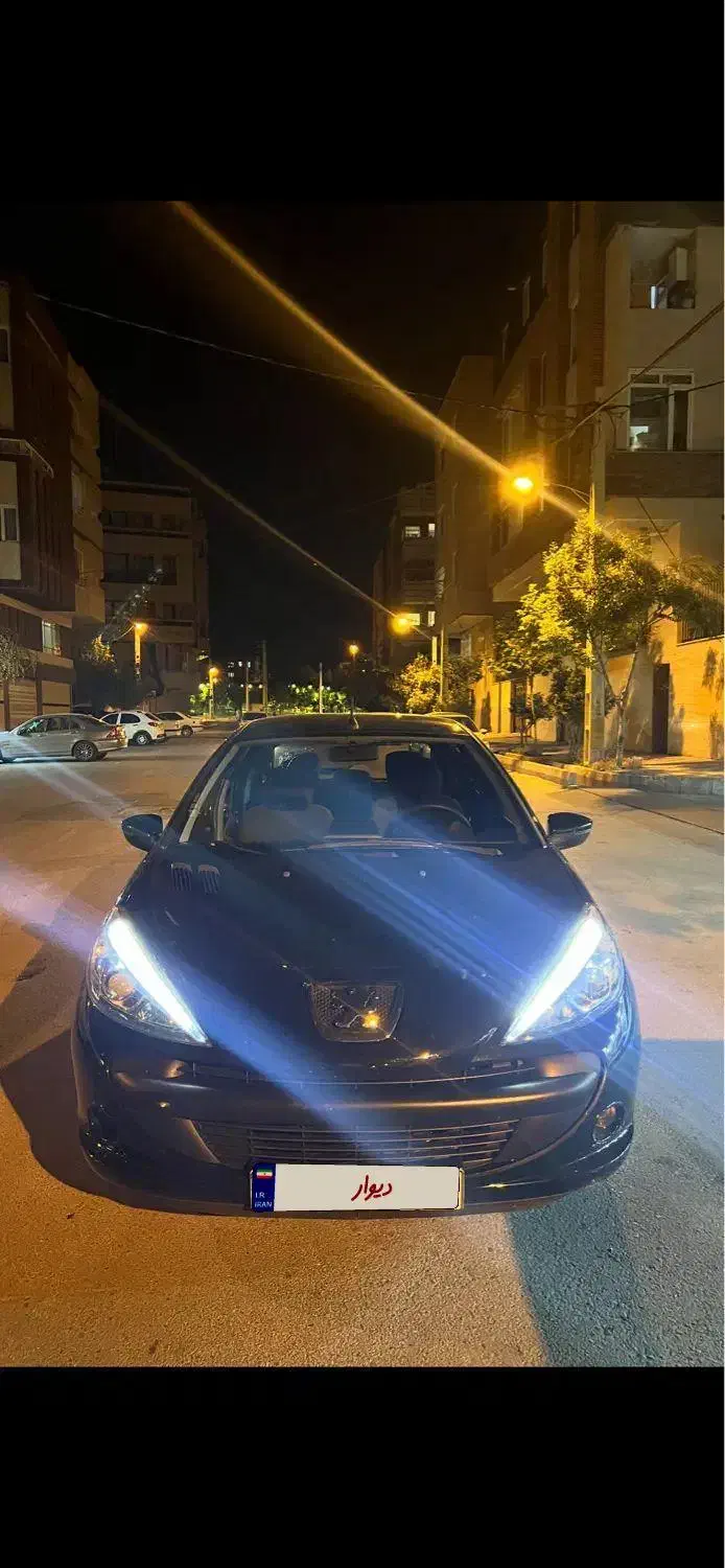 ۲۰۷ مشکی ۹۹ بیرنگ فرمان برقی|خودرو سواری و وانت|قزوین, |دیوار