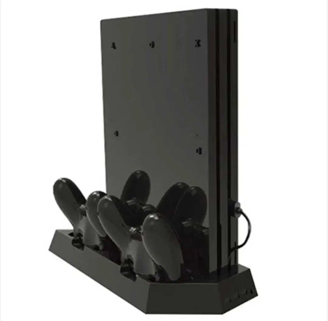 فن خنک کننده و پایه نگهدارنده وشارژر پلی استیشن 4|کنسول، بازی ویدئویی و آنلاین|آمل, |دیوار