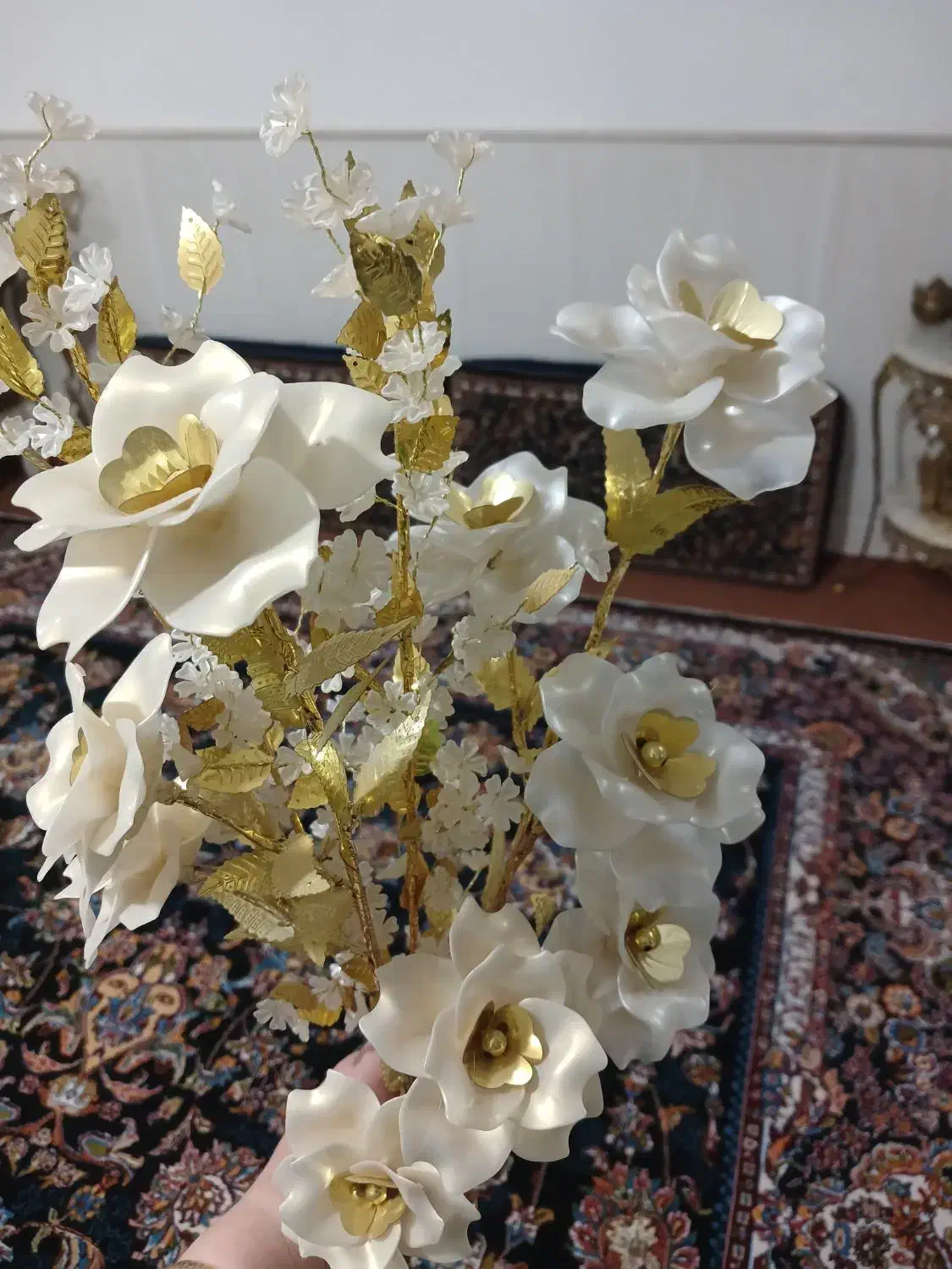 گل تزئینی|گل مصنوعی|قم, آزادگان|دیوار
