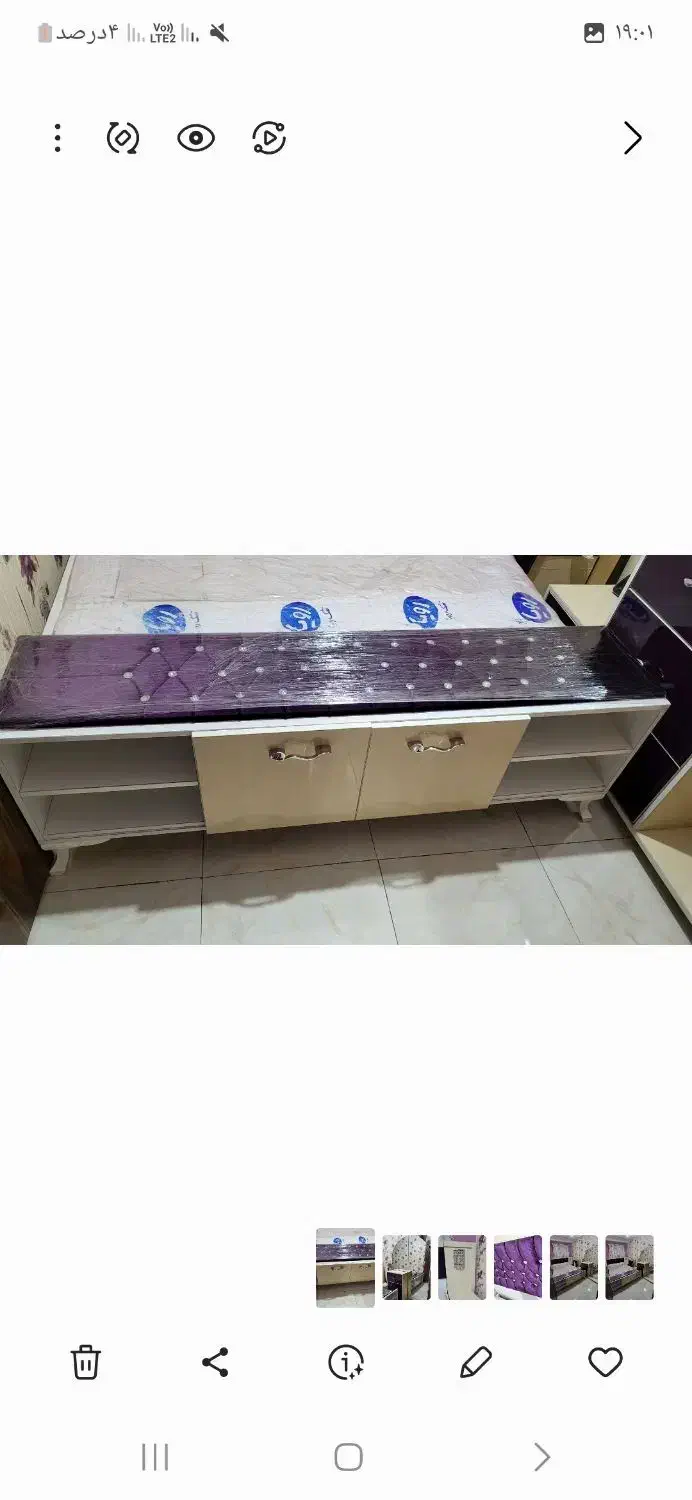 تخت خواب دونفره|تخت و سرویس خواب|املش, |دیوار