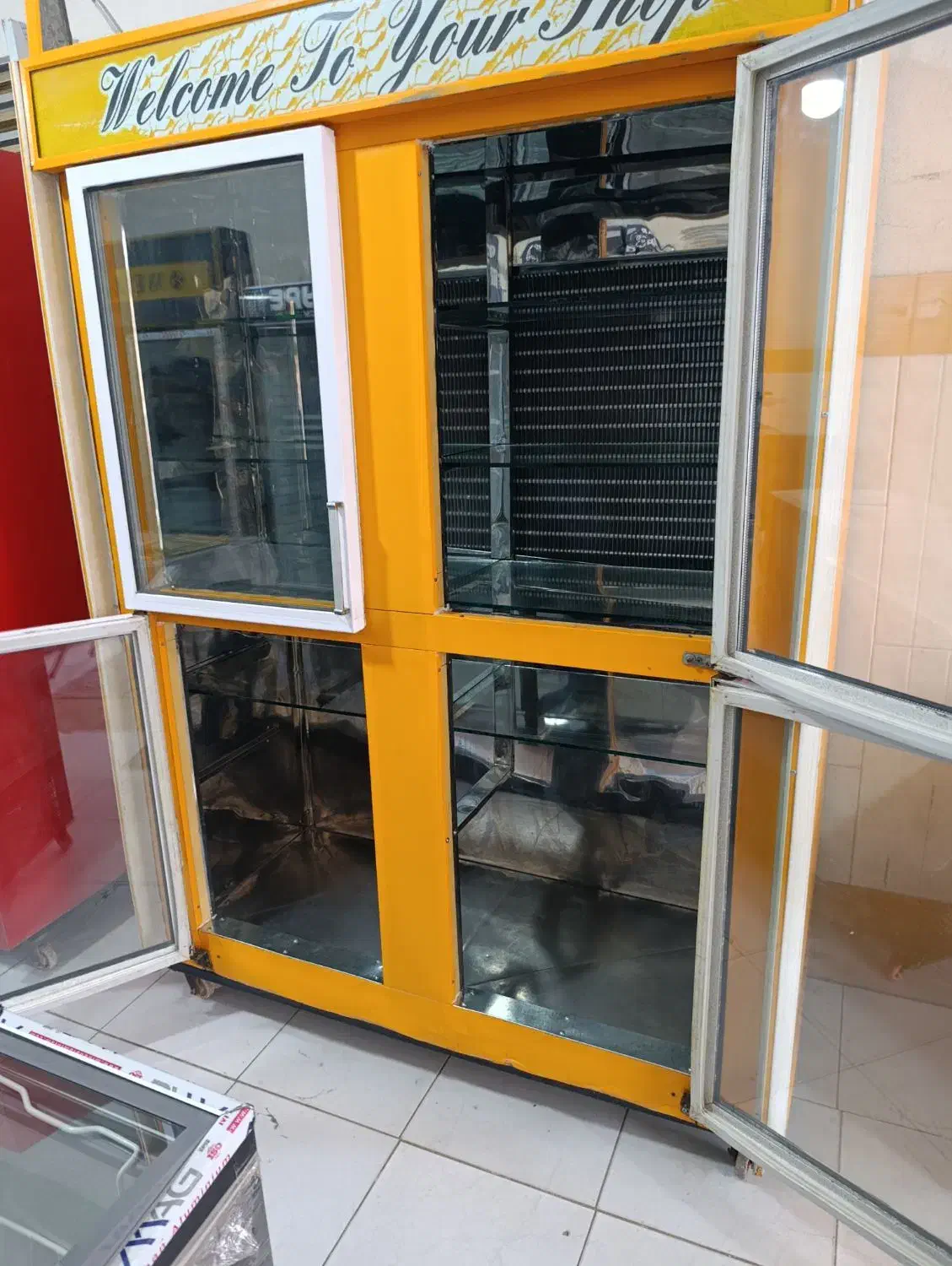 یخچال 4در 1/5 تمیز مرتب سالم بدنه فوم تزریق|فروشگاه و مغازه|گنبد کاووس, |دیوار