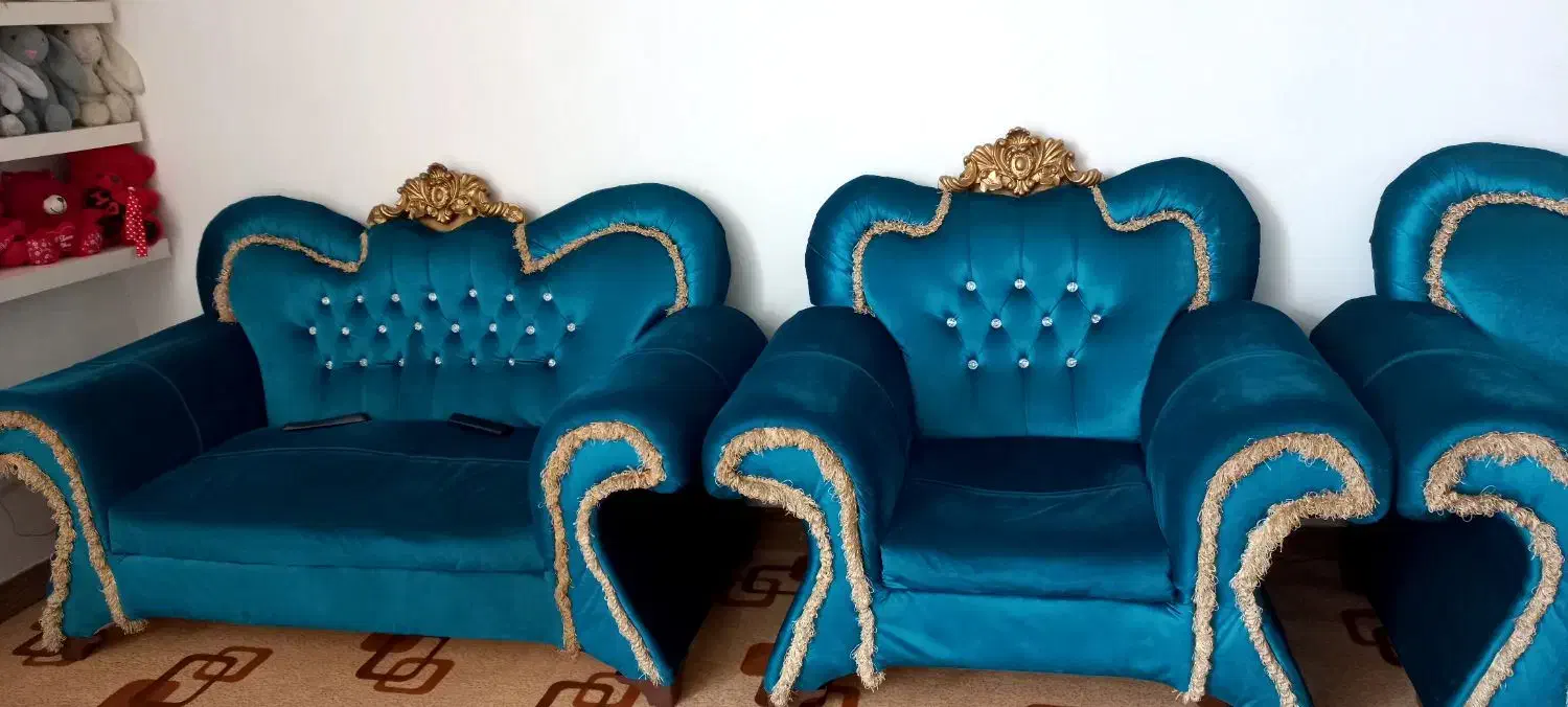 مبل راحتی ۷نفره|مبلمان خانگی و میز عسلی|خسروشاه, |دیوار