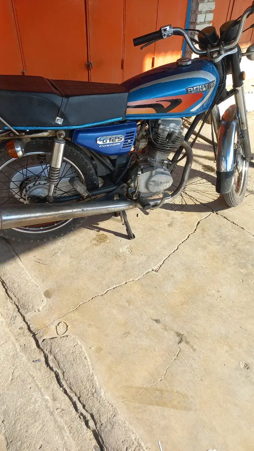 موتور مدل 86پلاک ملی|موتورسیکلت|امیدیه, |دیوار