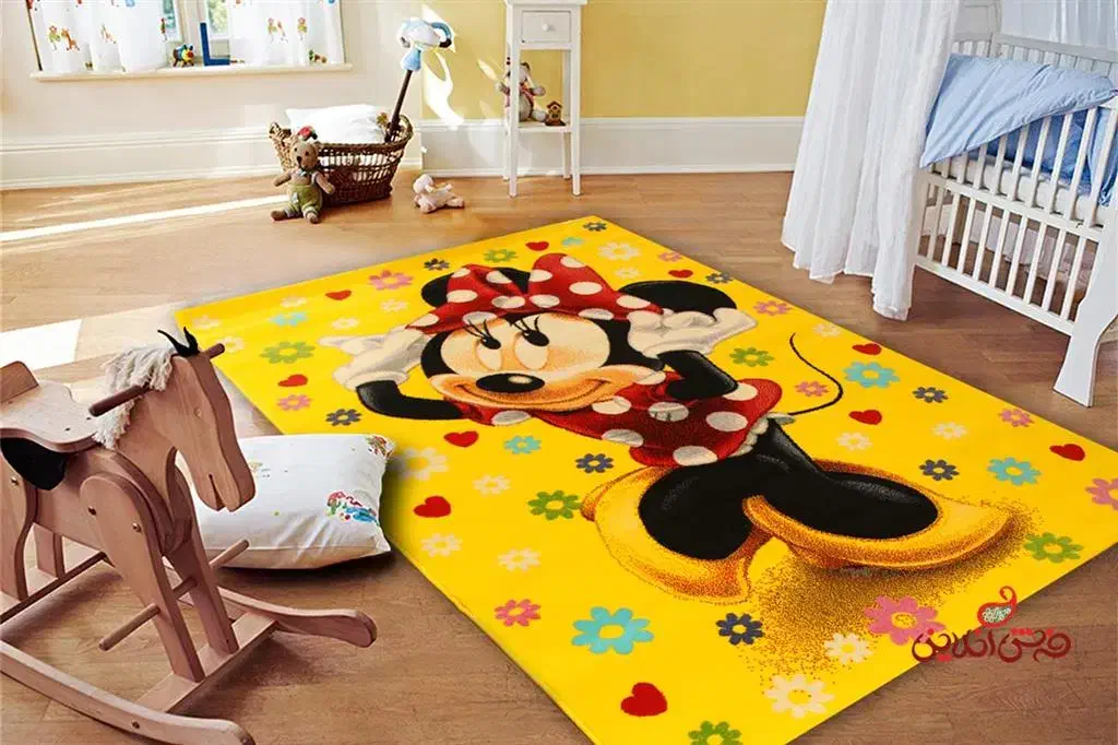 فرش میکی موس و دو عدد گلیم|فرش|گرگان, |دیوار