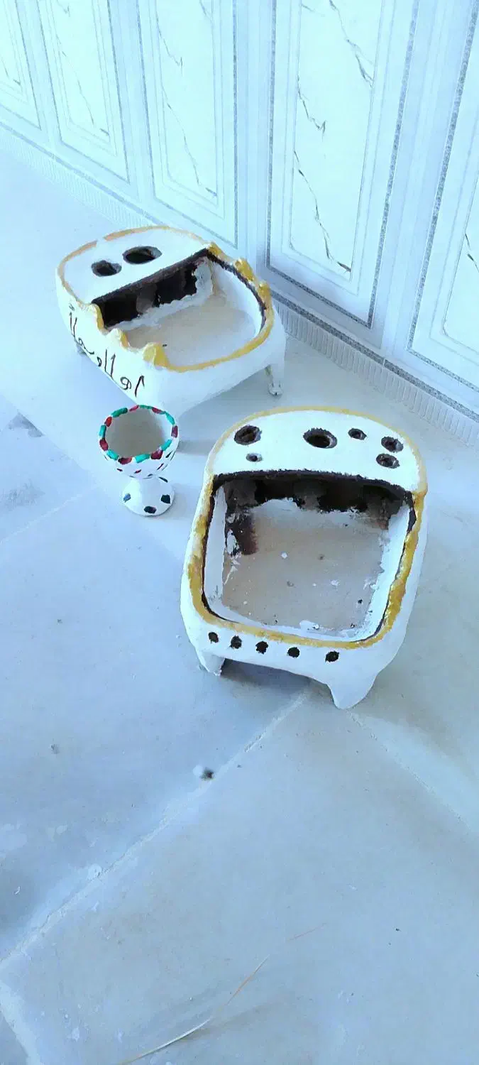 منقل گلی|صنایع دستی و سایر لوازم تزئینی|شادگان, |دیوار