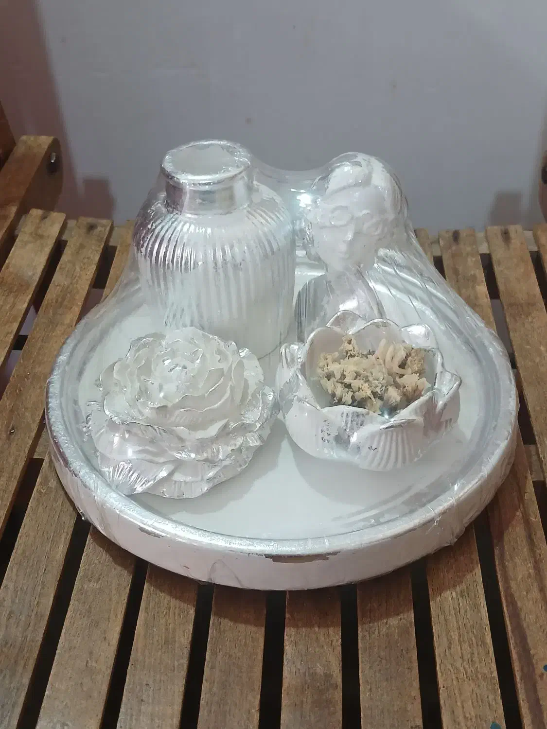 ست دکوری سنگ مصنوعی|صنایع دستی و سایر لوازم تزئینی|کلاردشت, |دیوار