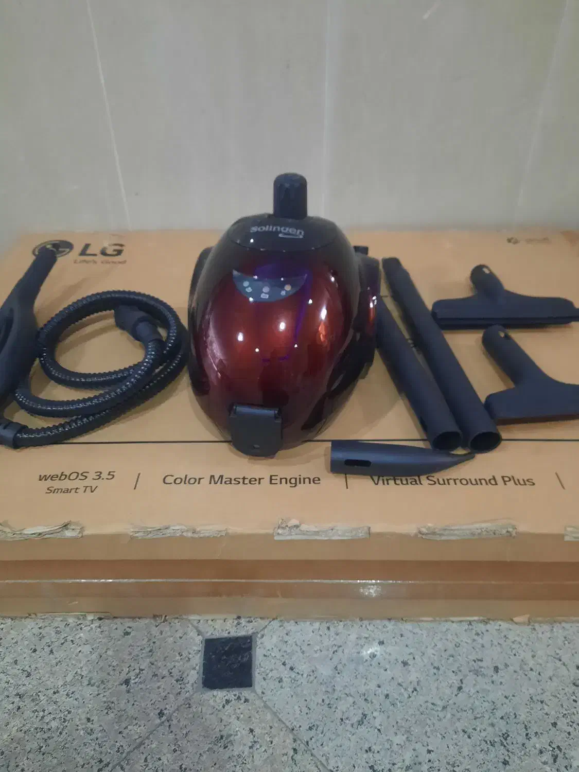 بخار شوی solingen مدل S061|جاروبرقی، جارو شارژی، بخارشو|تهران, جنت‌آباد جنوبی|دیوار