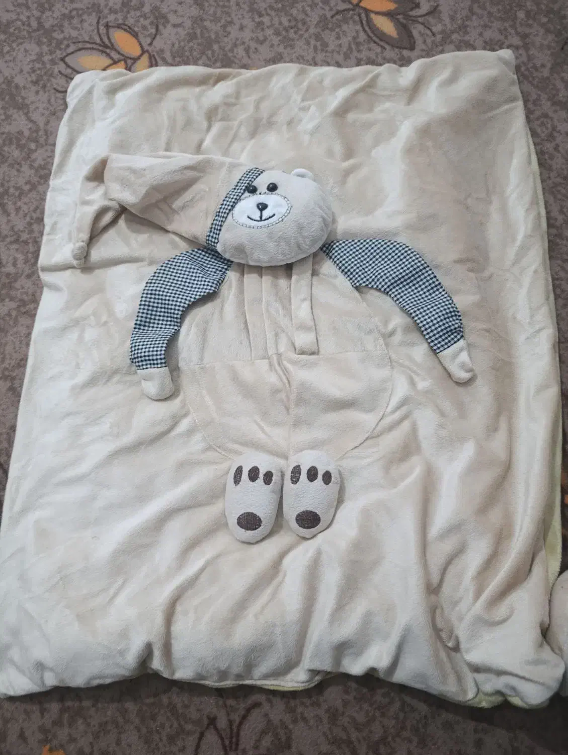 لباس گرم زمستانه کودک،تشک وپتوی خرسی|اسباب و اثاث بچه|دهدشت, |دیوار