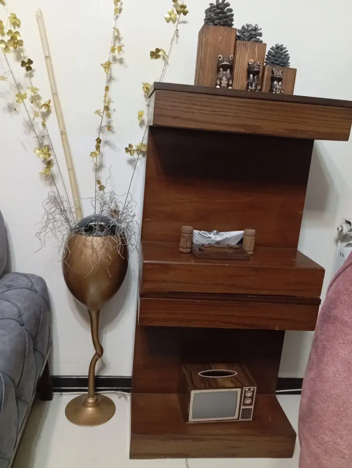 میز وسط با دو عدد عسلی|مبلمان خانگی و میز عسلی|بومهن, |دیوار