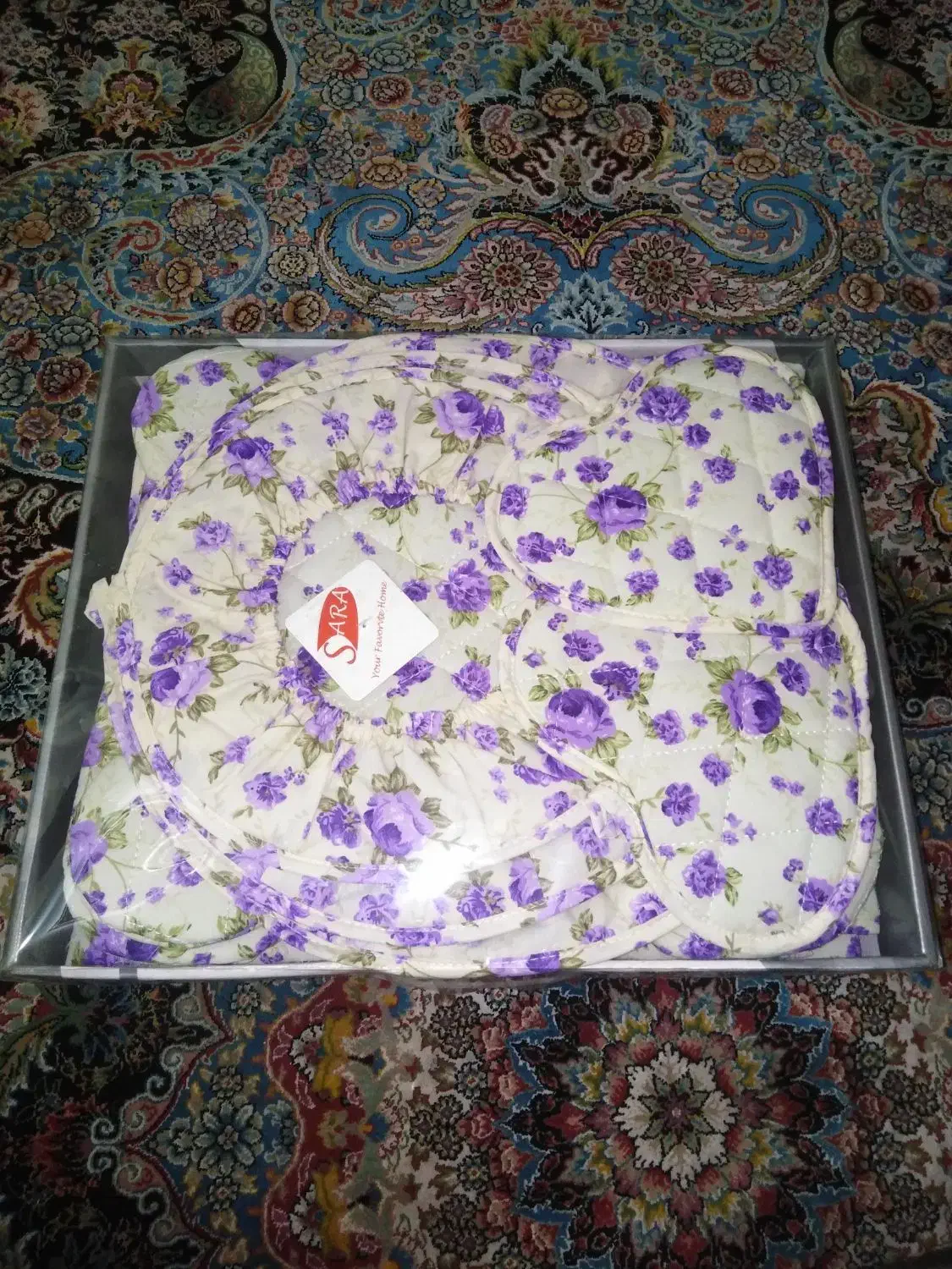 ست سرویس پارچه ای اشپزخانه|سفره، حوله، دستمال آشپزخانه|شیراز, شهرک رضوان|دیوار