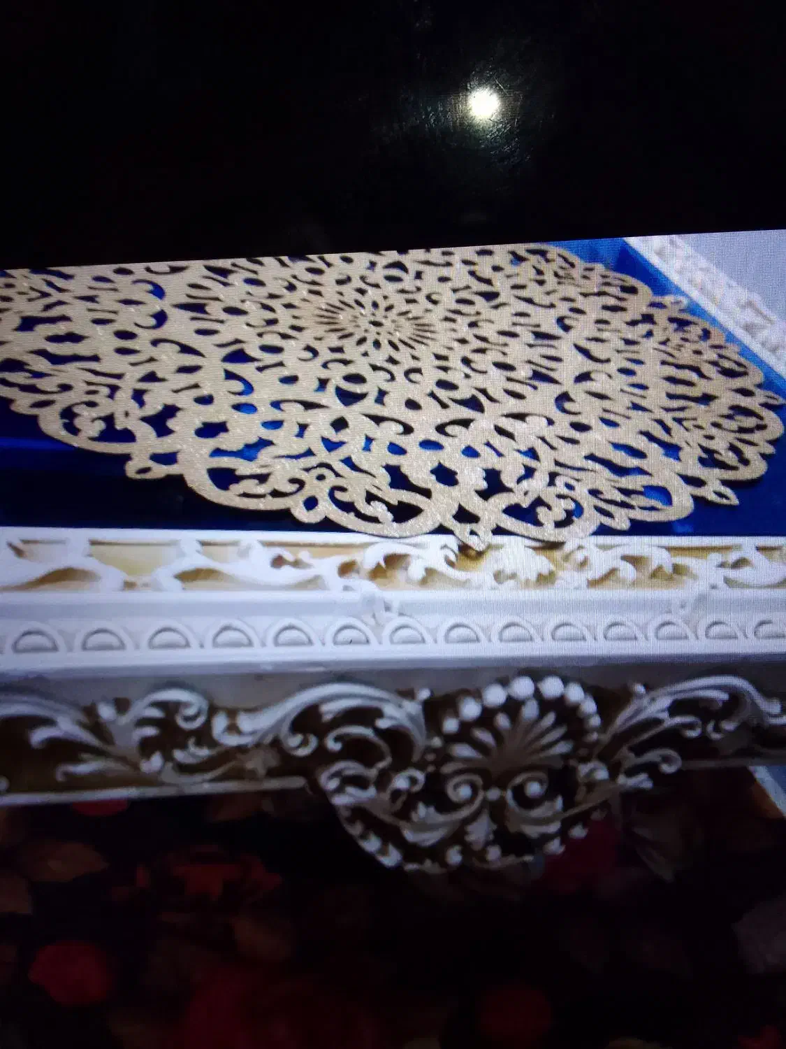 مبل چرم ۸ نفره بایک عد جلومبلی|مبلمان خانگی و میز عسلی|ماکلوان, |دیوار