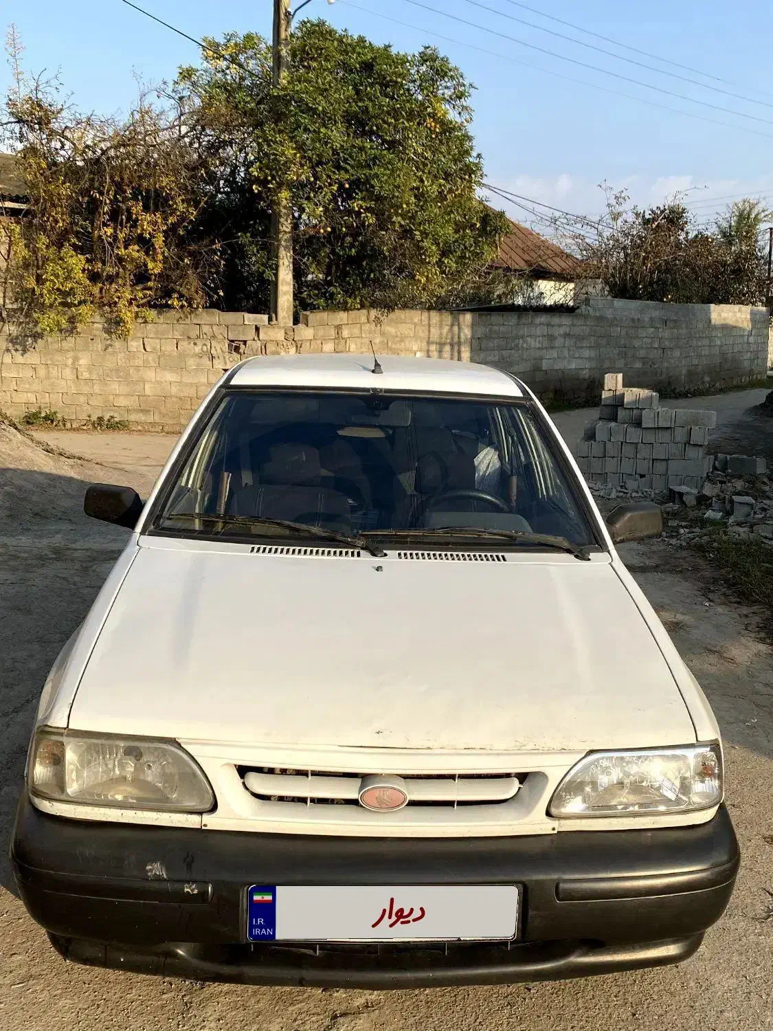 پراید مدل ۸۸ رنگ سفید|خودرو سواری و وانت|بابکان, |دیوار