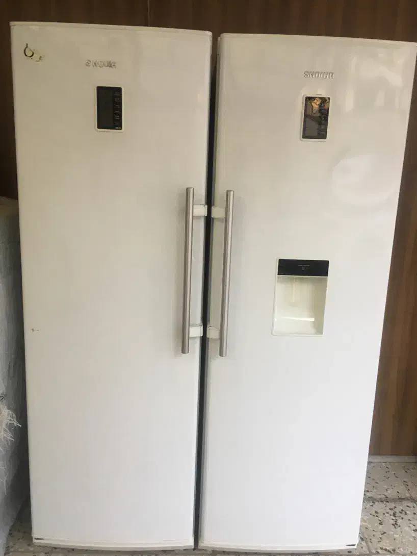 یخچال فریزر دوقلو اسنوا سفید|یخچال و فریزر|مشهد, احمدآباد|دیوار