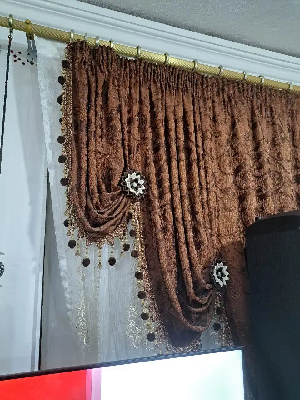 پرده سالنی|پرده، رانر، رومیزی|بندر انزلی, کلیور|دیوار