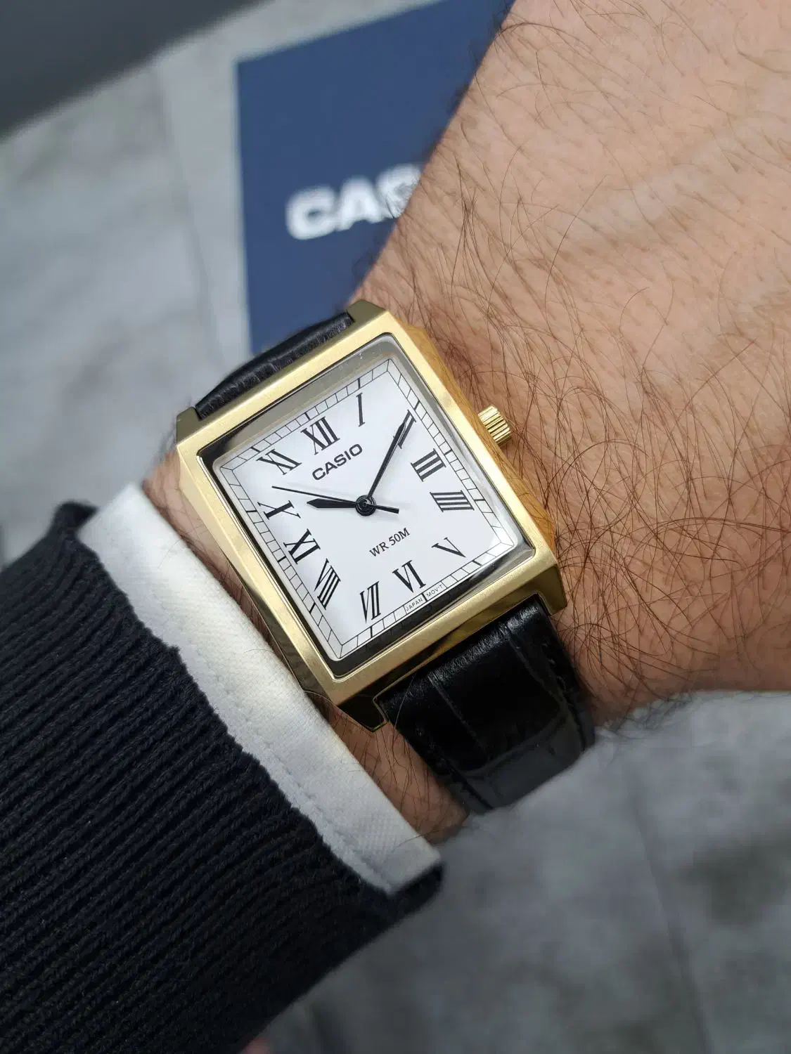 کاسیو تانک کلاسیک لوکس کمیاب مستطیلی عدد یونانی|ساعت|اصفهان, قائمیه|دیوار