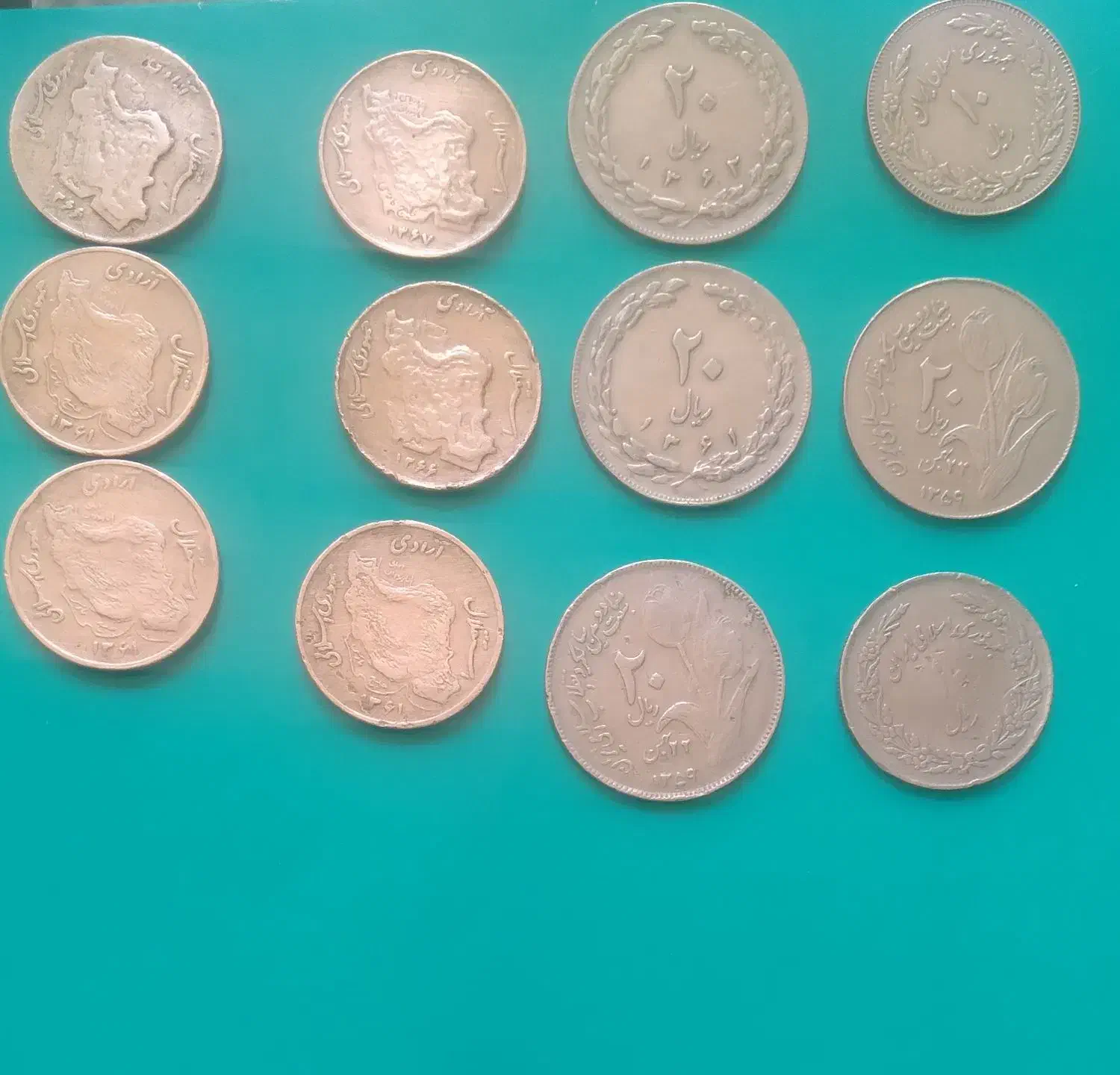 کلکسیون سکه قدیمی|کلکسیون اشیاء عتیقه|قم, کیوانفر|دیوار