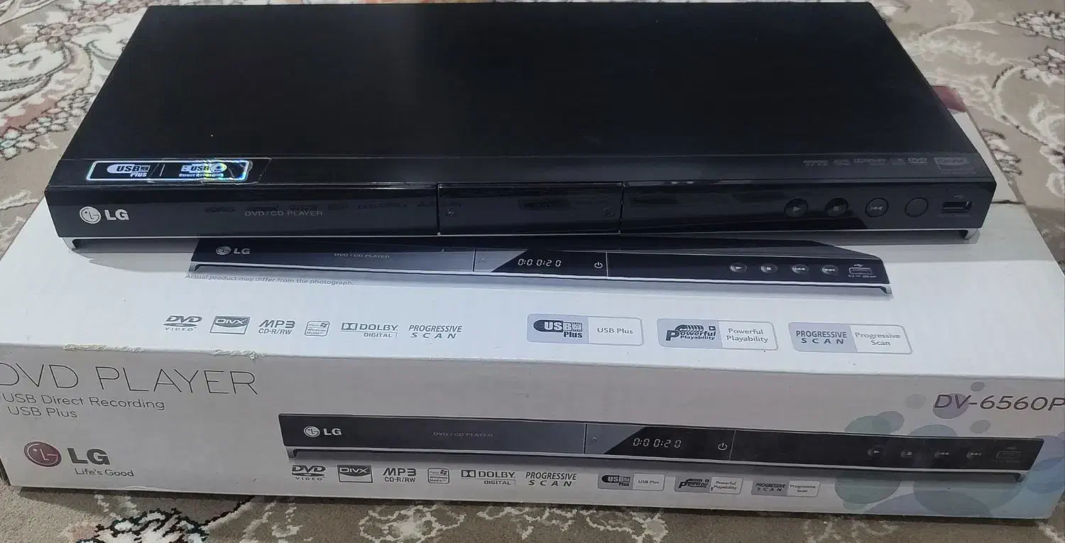 DV-656OPM دیویدی مارک ال جی|پخش‌کننده DVD و ویدیو|گلپایگان, |دیوار