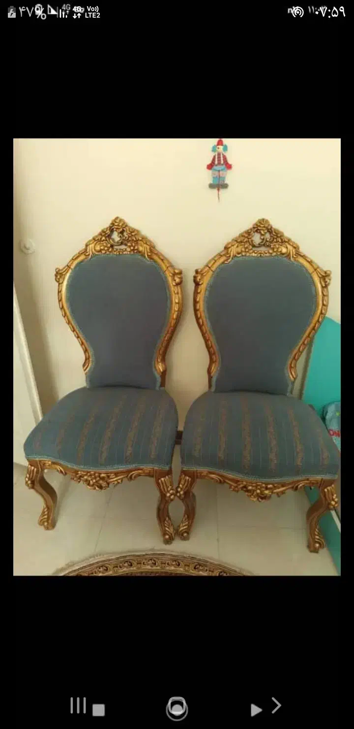 مبل۵نفره +۲صندلی میز|مبلمان خانگی و میز عسلی|تهران, آهنگ|دیوار