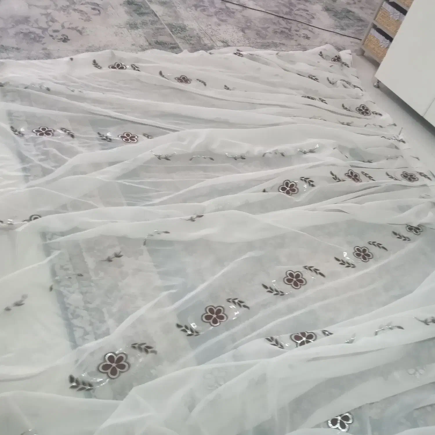 پرده درجه یک ۳ در۴|پرده، رانر، رومیزی|الشتر, |دیوار