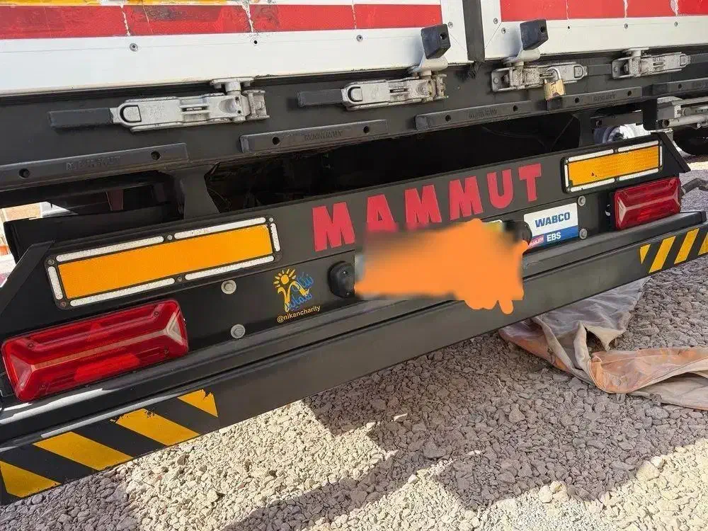 کانتینر چادری ماموت|خودرو سنگین|قائن, |دیوار