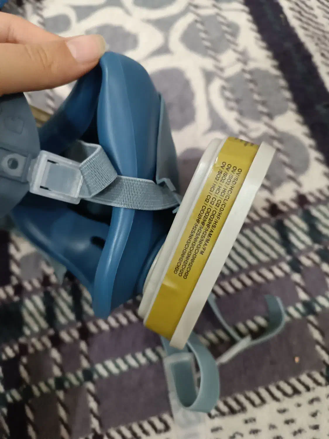 ماسک نیمه صورت فیلتر دار سیلیکونی مدل3M|ابزارآلات|نهبندان, |دیوار