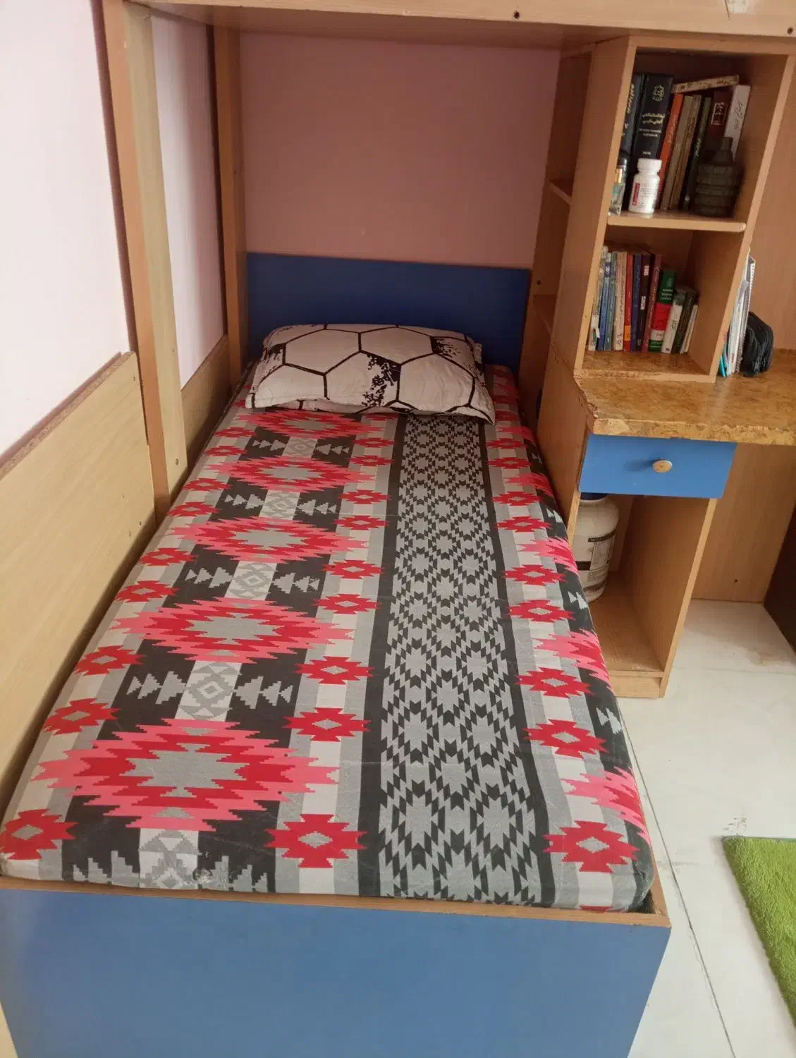 تختخواب دوطبقه|تخت و سرویس خواب|پرند, فاز ۶|دیوار