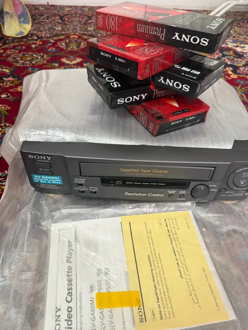 دستگاه ویدیو sony اصل ژاپن|پخش‌کننده DVD و ویدیو|تهران, امامت|دیوار