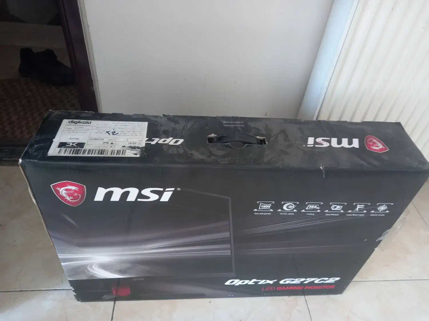 مانیتور ۲۷ اینچ گیمینگ msi منحنی در حد نو|قطعات و لوازم جانبی رایانه|شاهین‌شهر, فردوسی|دیوار