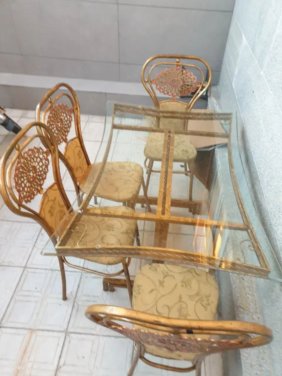 میز غذا خوری وظرفشویی فلزی|میز و صندلی غذاخوری|تبریز, |دیوار