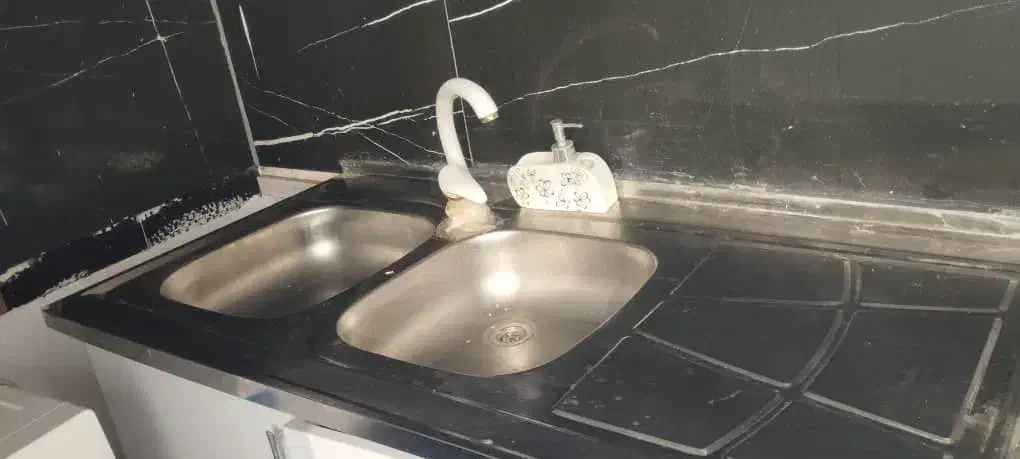 سینگ ظرفشویی و روشویی با شیرهاش|لوازم سرویس بهداشتی|مشهد, جانباز|دیوار