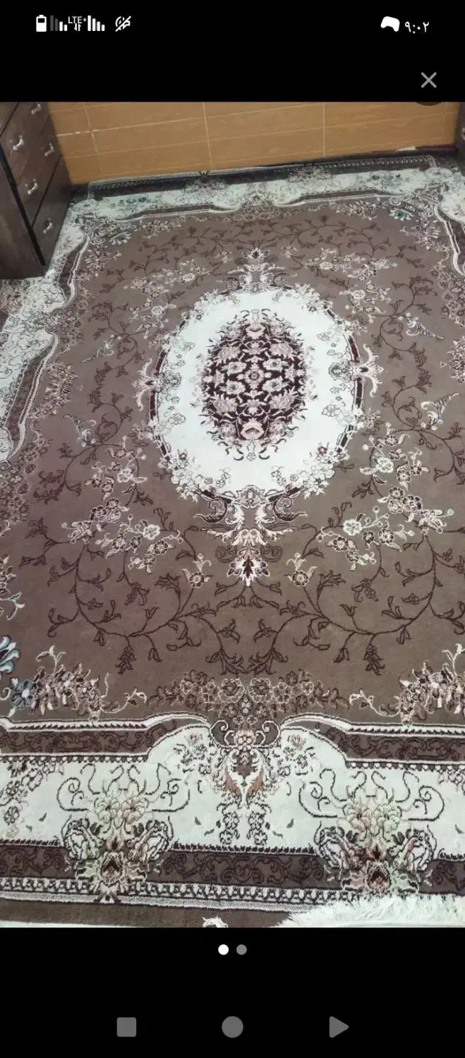 فرش 9 متری نو زیر قیمت|فرش|ابهر, |دیوار