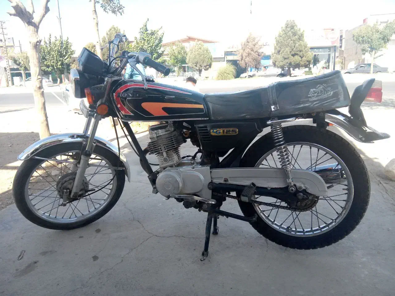 هوندا ۸۸ مدارک کامل|موتورسیکلت|هشتگرد, سیف آباد|دیوار