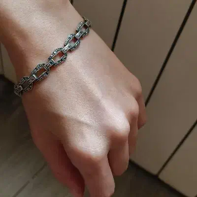 دستبند نقره ۹۲۵  سیاه قلم|جواهرات|تهران, عباس‌آباد|دیوار