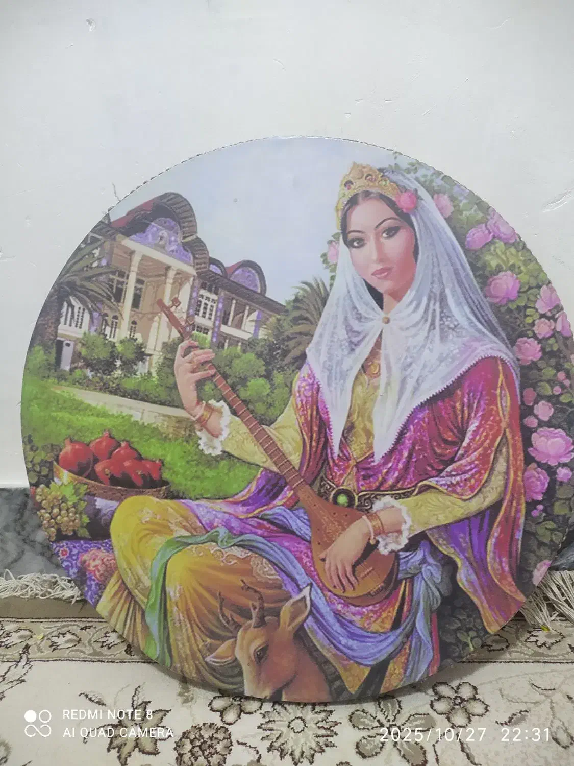 دف مینیاتوری|سازهای سنتی|خرم‌آباد, |دیوار