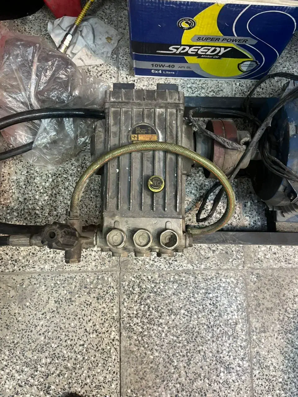 پمپ کارواش سه فاز اینتر ۲۰۰ بار|ماشینآلات صنعتی|کرج, مجتمع صنفی صنعتی|دیوار