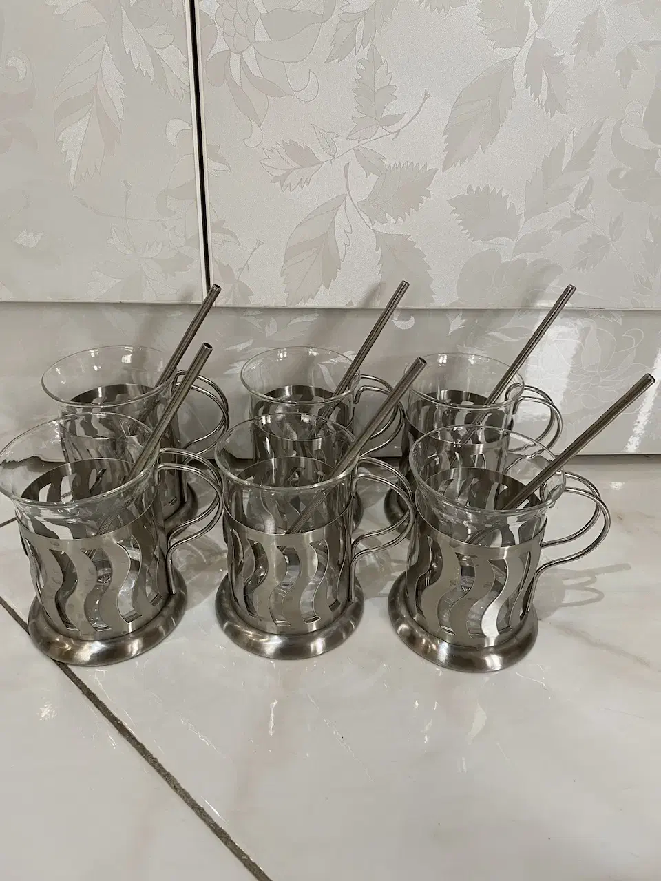 دو دست استکان چای خوری|ظروف سرو و پذیرایی|ورامین, ورامین|دیوار