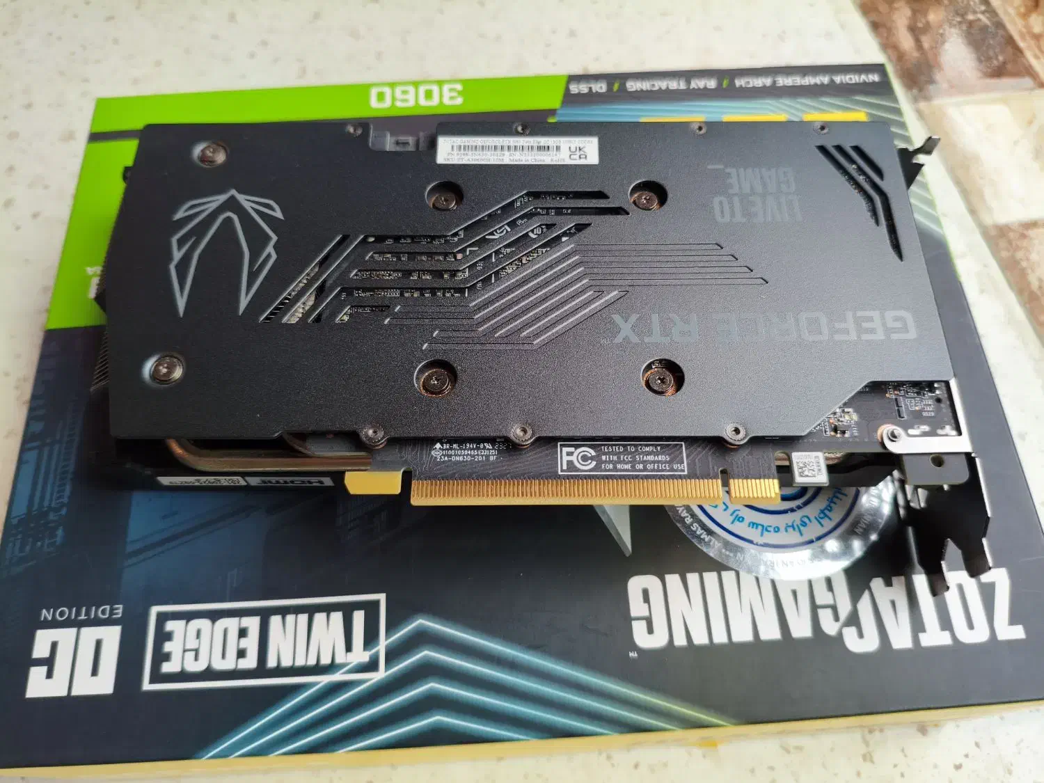 کارت گرافیک زوتاک RTX 3060 Twin Edge OC 12GB|قطعات و لوازم جانبی رایانه|رشت, کاکتوس|دیوار