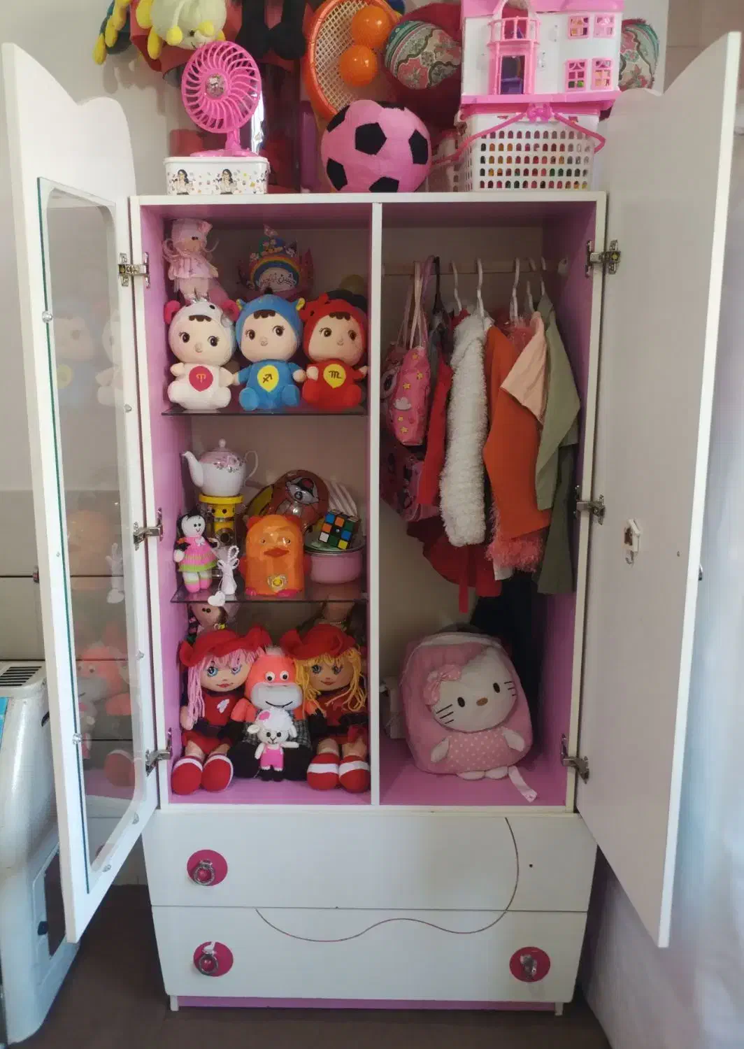 تخت وکمد کودک|تخت و سرویس خواب|فریدونشهر, |دیوار