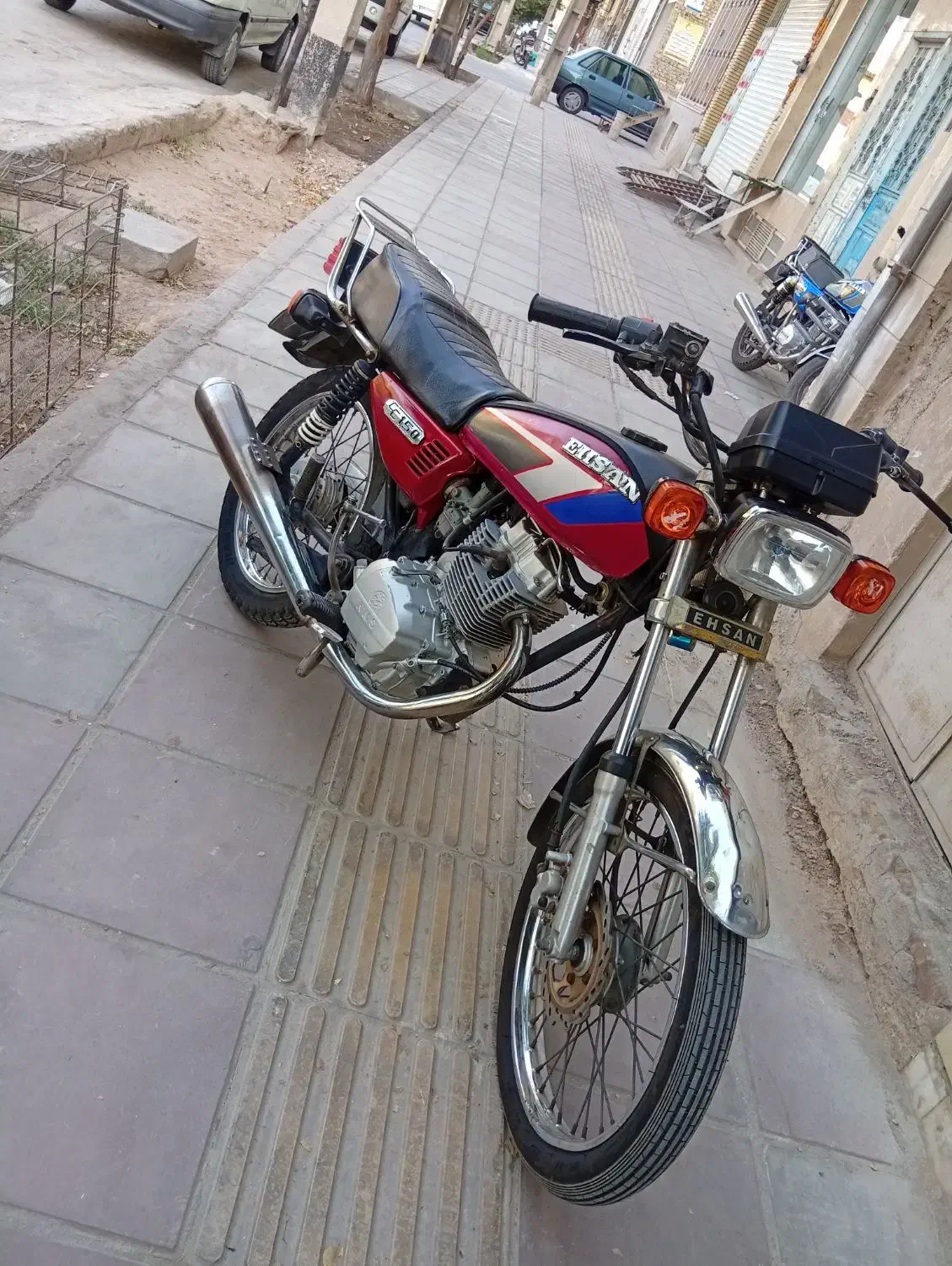 هندا 150 احسان مدل 95خانگی|موتورسیکلت|یزد, |دیوار
