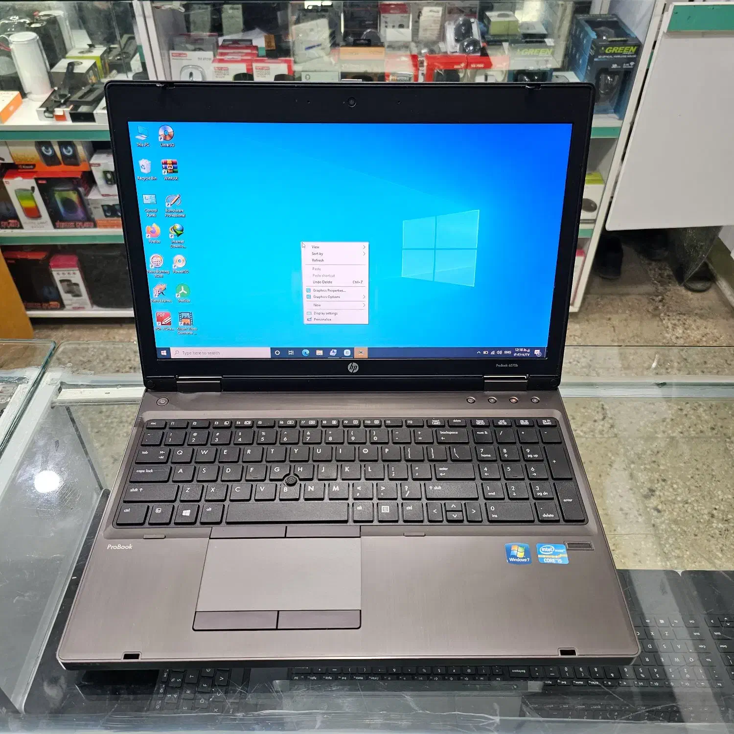 لپتاپ HP PROBOOK بدنه آلمینیوم i5 رم ۸ هارد SSD|رایانه همراه|یاسوج, |دیوار