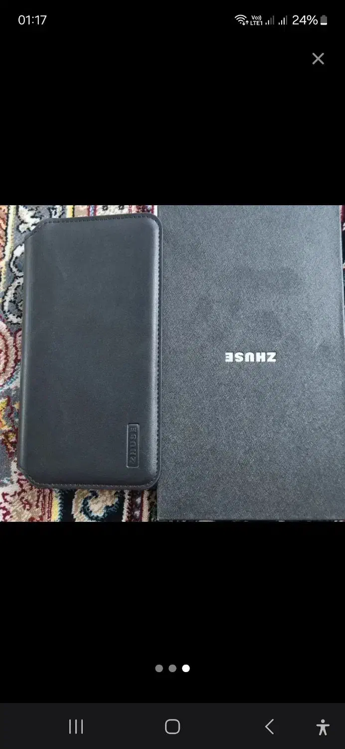 پاور بانک کیف پول چرمی|لوازم جانبی موبایل و تبلت|بروجرد, |دیوار