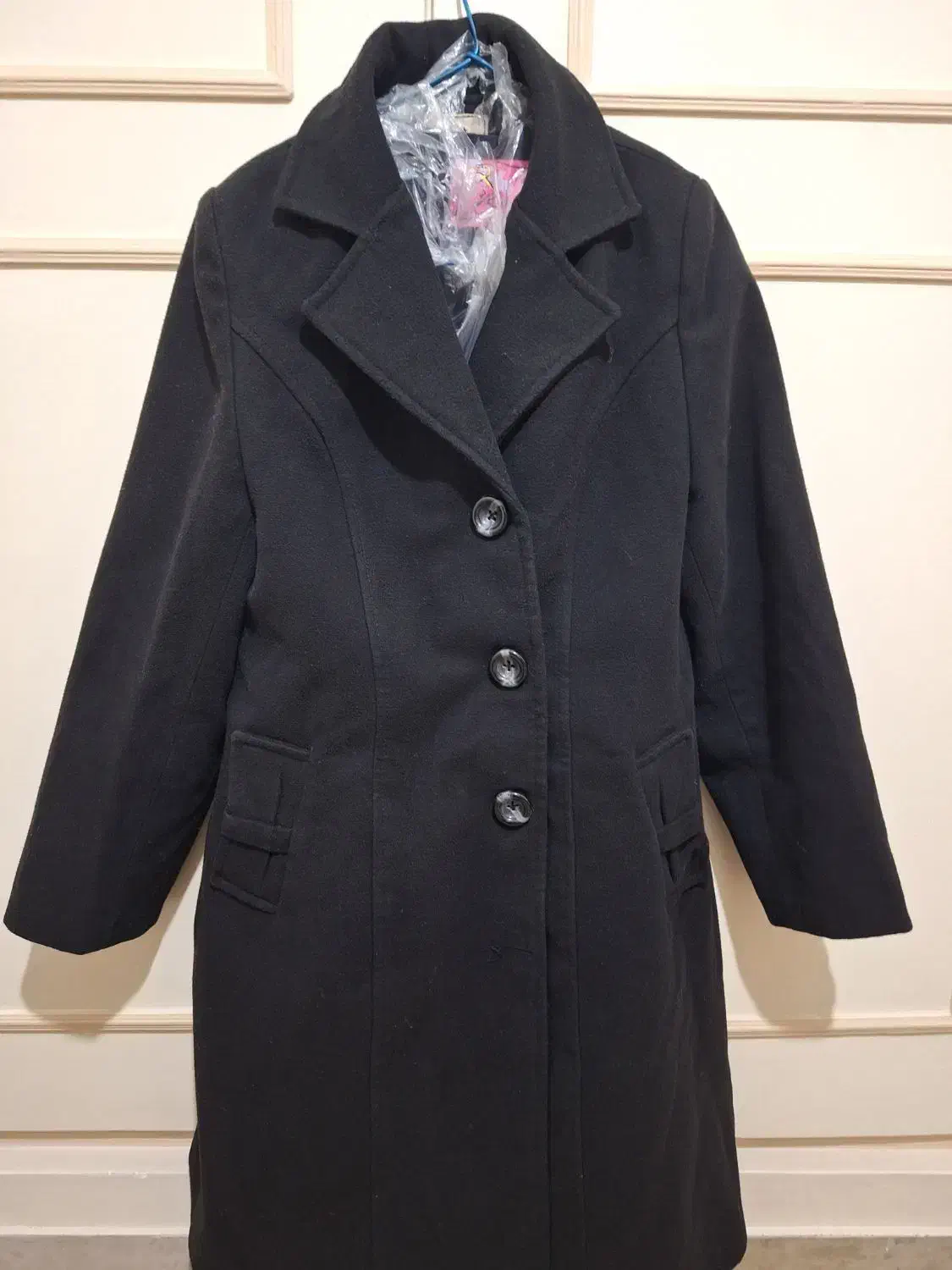 پالتو مشکی پشمی|لباس|تهران, سید خندان (جلفا)|دیوار