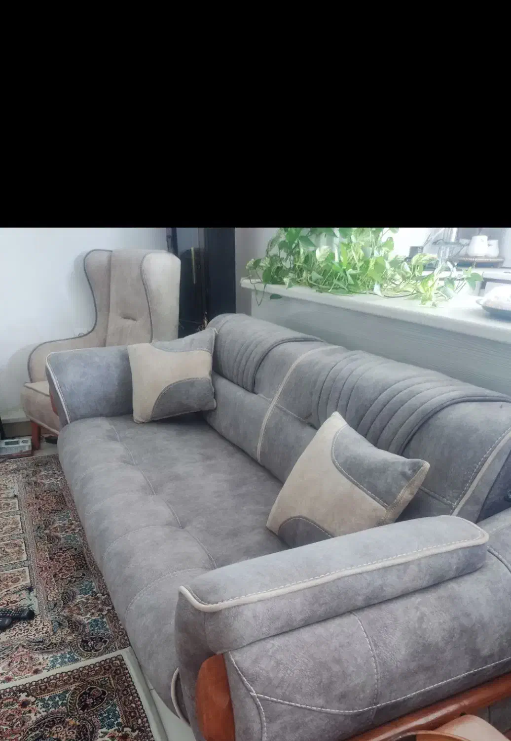 مبل 8نفره و نهار خوری 6نفره|مبلمان خانگی و میز عسلی|محمدشهر, همایون ویلا|دیوار