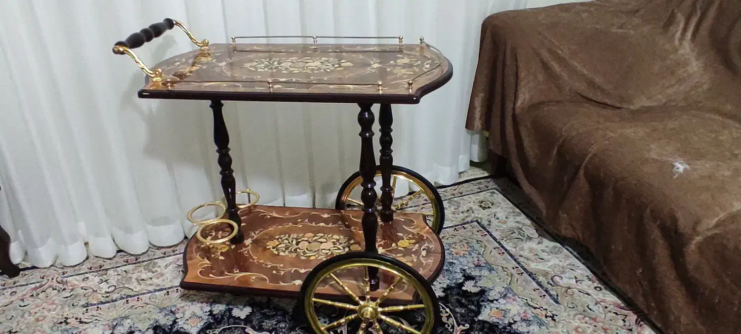 کالسکه پذیرایی|مبلمان خانگی و میز عسلی|محمدیه-قزوین, |دیوار