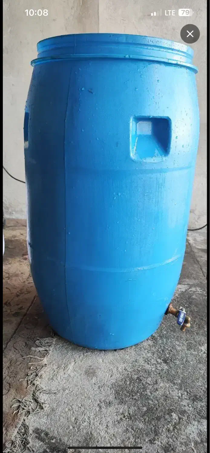 دبه ۱۲۰لیتری|ظروف نگهدارنده، پلاستیکی، یکبارمصرف|گرگان, |دیوار