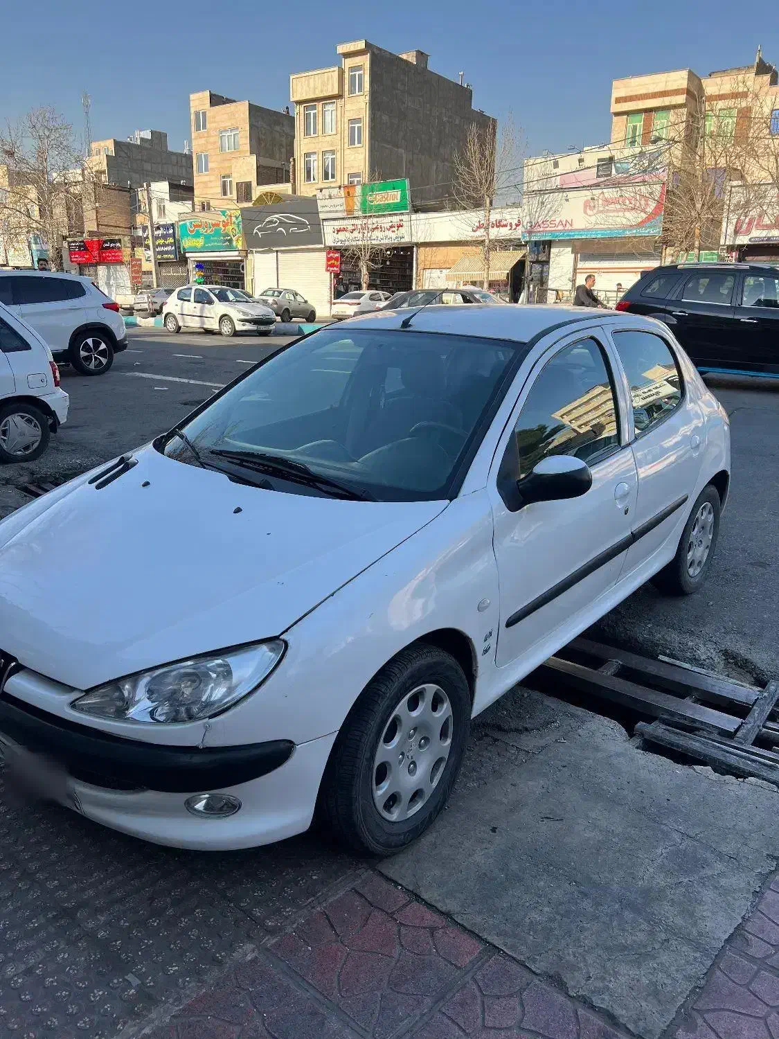 ۲۰۶مدل ۸۴سفید|خودرو سواری و وانت|تهران, جوادیه تهرانپارس|دیوار