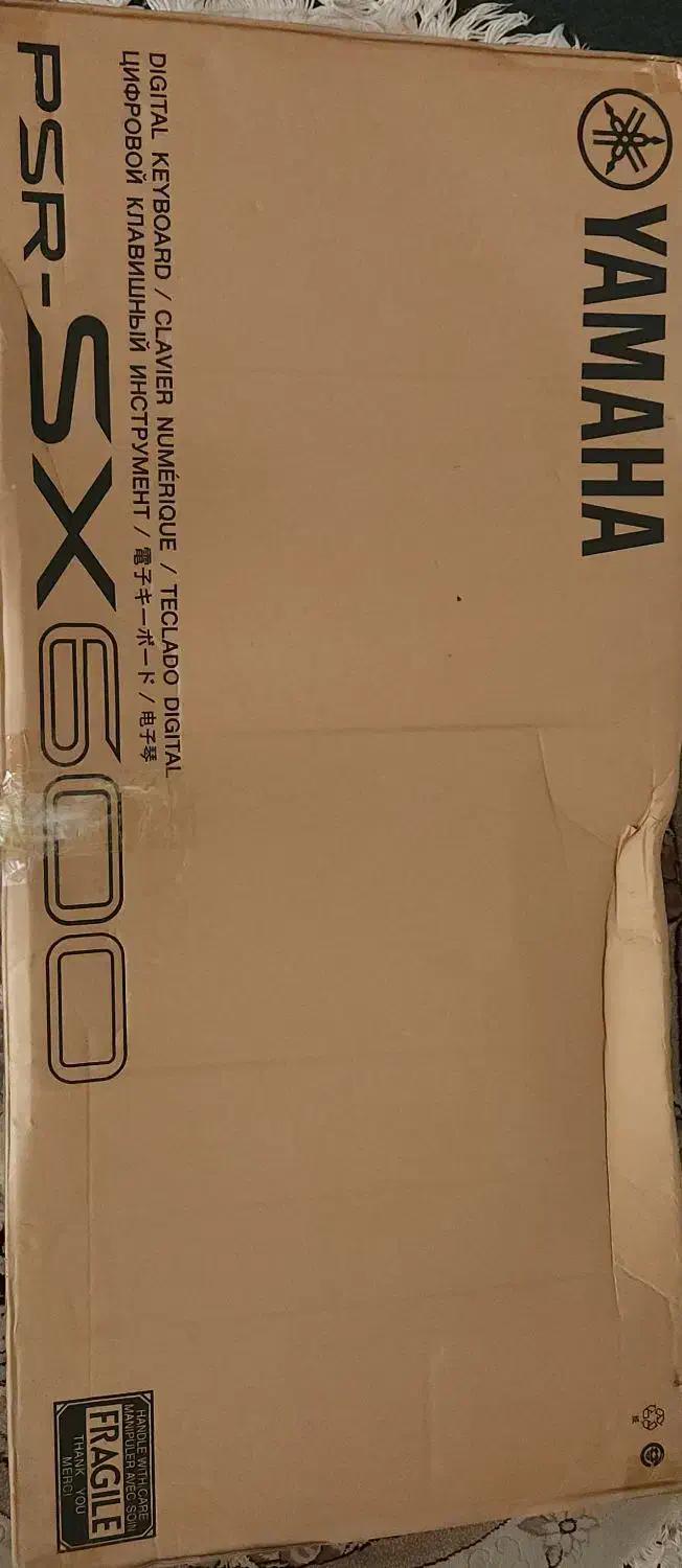 ارگ/کیبورد حرفه ای یاماها Yamaha PSR-SX600|پیانو، کیبورد، آکاردئون|شیراز, شهرک استقلال|دیوار