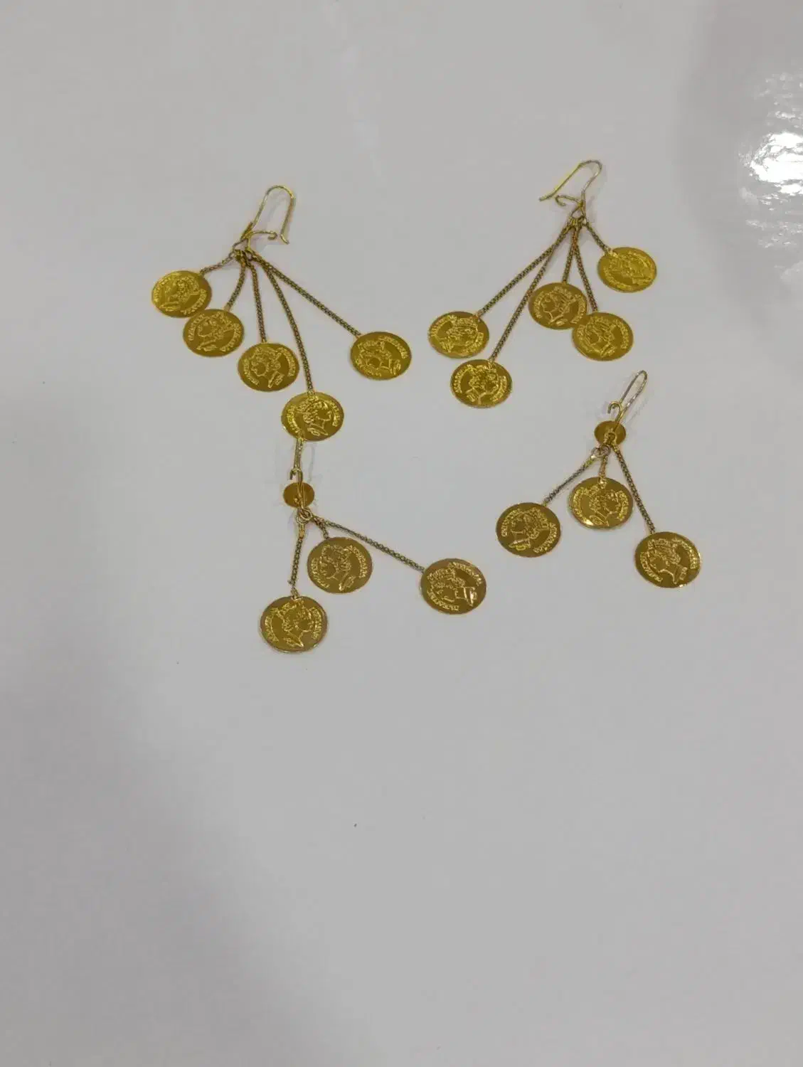 دو جفت گوشواره طلا ۱۸ عیار|جواهرات|یاسوج, |دیوار